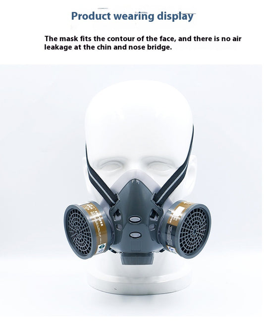 Double Painting Spary Spraying Pesticide Anti-formaldehyde Welding Paint Mask Gas Mask
